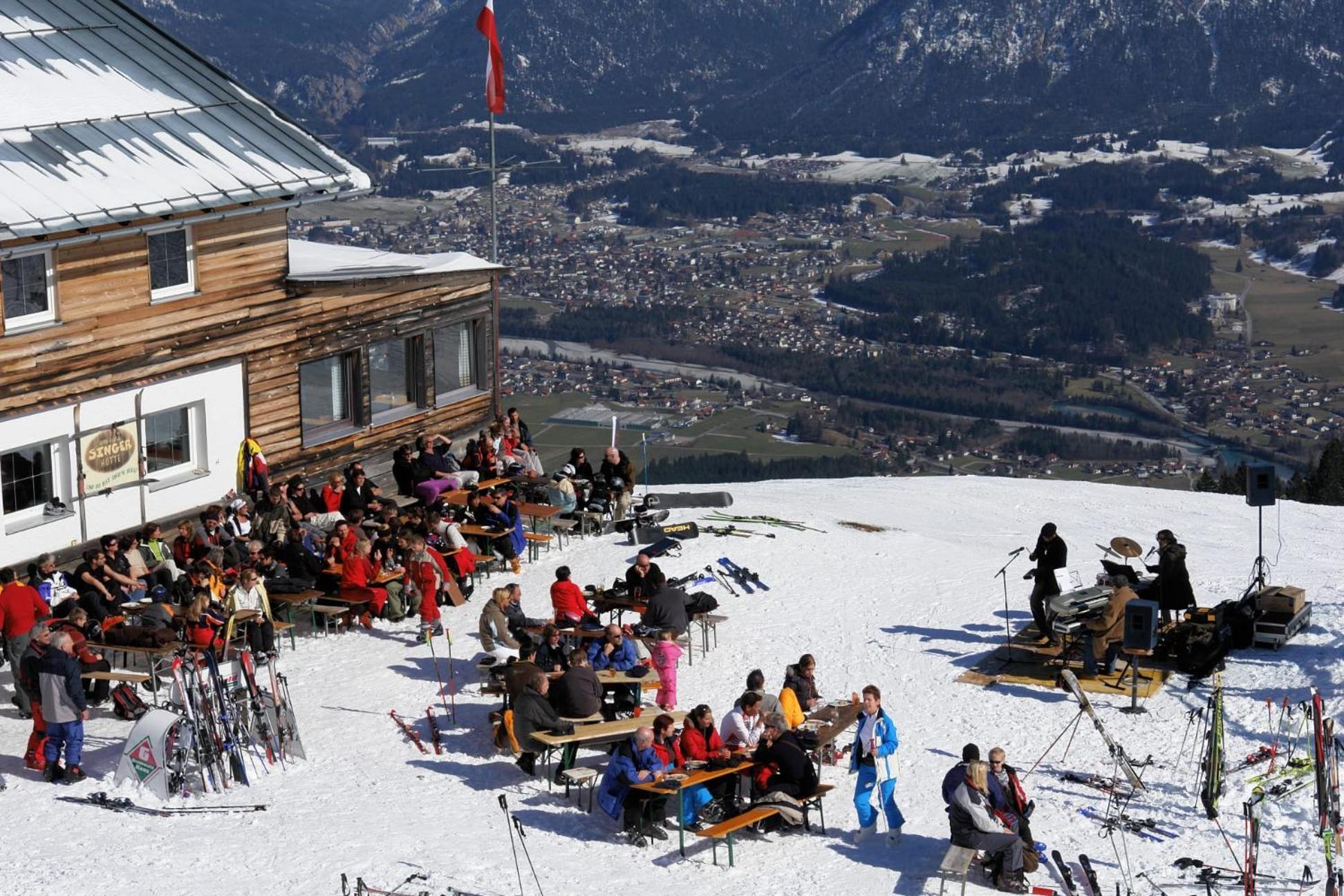 Отель Berggasthof Singerhutte In Hofen, Reutte Экстерьер фото