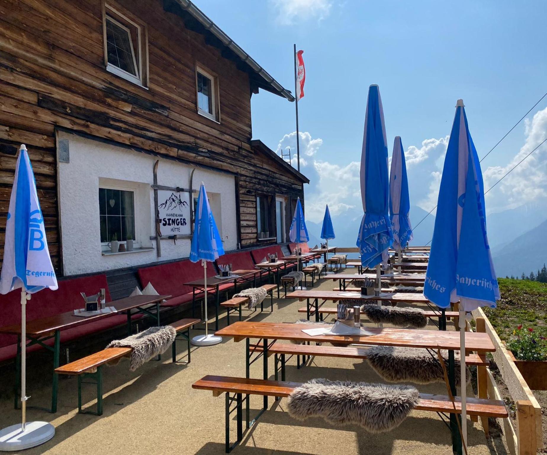 Отель Berggasthof Singerhutte In Hofen, Reutte Экстерьер фото